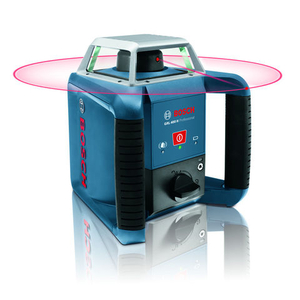 Machine Mart Xtra Bosch GRL400H Self-Levelling Rotary Laser,  Measuring Rod & Tripod