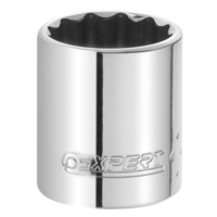 Machine Mart Xtra Britool E113701B - 1/2" Drive Socket 3/8" AF