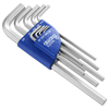Machine Mart Xtra Britool E121101B - Set Of 9 Long Hex Keys - Inch