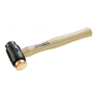 Machine Mart Xtra Britool E151003B Copper Rawhide Hammer – 40oz
