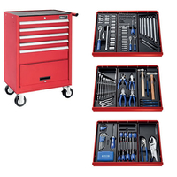 Machine Mart Xtra Britool E220321B 207 Piece Tool Kit & Tool Chest - Red