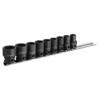 Machine Mart Xtra Britool Expert 9 Piece 3/8" Impact Socket Set