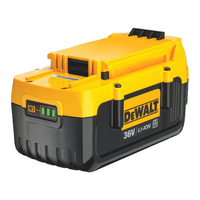 Machine Mart Xtra DeWalt DCB360XJ 36V 4.0Ah Li-Ion Heavy Duty Slide Pack Battery