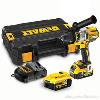 Machine Mart Xtra DeWalt DCD990P2 18V Drill/Driver,  2 x 5.0Ah XR Li-Ion Batteries & Kitbox