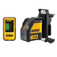 Machine Mart Xtra DeWalt DW088KD - 2 Way Self Levelling Cross Line Laser & DE0892 Detector