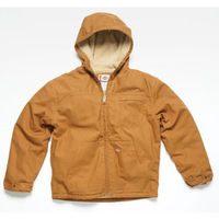 Machine Mart Xtra Dickies - Brown Sherpa Lined Hooded Jacket (M)
