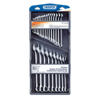 Machine Mart Xtra Draper 25 Piece Hi-Torq® 6 - 32mm Combination Spanner Set