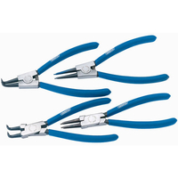 Machine Mart Xtra Draper 49/4 4 Piece Internal and External Circlip Pliers Set