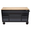 Machine Mart Xtra Draper BUNKER® 08238 15 Drawer 61" Workbench Roller Tool Cabinet - Grey