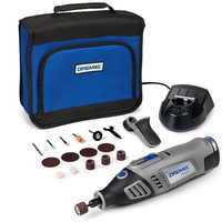 Machine Mart Xtra Dremel F0138100JB 8100-1/15 7.2V Cordless Multi Tool Kit