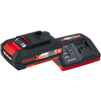Machine Mart Xtra Einhell Power X Change Battery and Charger Starter Kit
