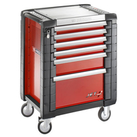 Machine Mart Xtra Facom JET.6M3 - 6 Drawer Tool Cabinet (Red)