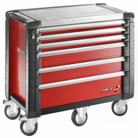Machine Mart Xtra Facom JET.6M5 - 6 Drawer Tool Cabinet (Red)