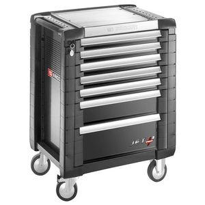 Machine Mart Xtra Facom JET.7GM3 - 7 Drawer Tool Cabinet (Black)