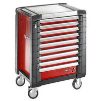 Machine Mart Xtra Facom JET.9M3 - 9 Drawer Red Tool Cabinet