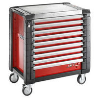 Machine Mart Xtra Facom JET.9M4 - 9 Drawer Tool Cabinet (Red)
