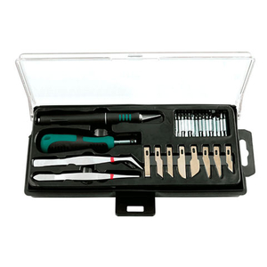 Machine Mart Xtra Kamasa 28 Piece Precision Hobby Knife and Bit Set