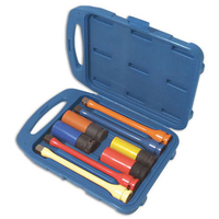 Machine Mart Xtra Laser 3344 8 Piece Alloy Wheel Nut Sockets and Torque Extension Set