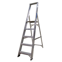 Machine Mart Xtra Lyte ESP5 5 Tread Aluminium Industrial Platform Stepladder
