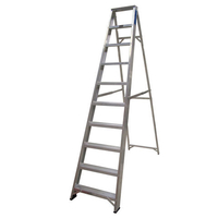 Machine Mart Xtra Lyte ESS10 10 Tread Industrial Aluminium Swing Back Step Ladder
