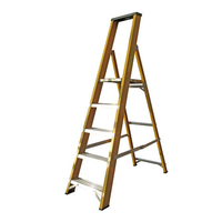 Machine Mart Xtra Lyte GFBP5 5 Tread Glassfibre Platform Ladder