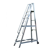 Machine Mart Xtra Lyte WS10 10 Rung Aluminium Warehouse Steps