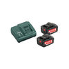 Machine Mart Xtra Metabo 685051000 Starter Kit - ASC30 Charger With 2 x18V 5.2Ah Batteries