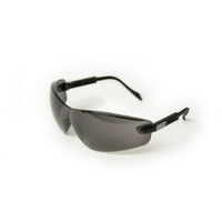 Machine Mart Xtra Oregon Black Lens Safety Glasses With Black Frame