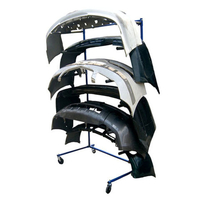 Machine Mart Xtra Power-Tec - Mobile Bumper Rack (Single Sided)