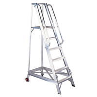 Machine Mart Xtra Summit 8 Tread Aluminium Warehouse Step