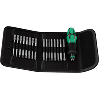 Machine Mart Xtra Wera Ball End Kraftform Kompakt 60 KK 17 Piece Screwdriver & Bit Set