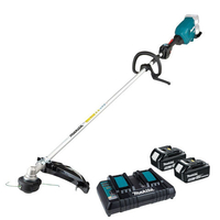Makita LXT Makita DUR369LPT2 18Vx2 43cm Line Trimmer BL LXT with 2x 5.0Ah Batteries