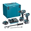 Makita Makita DK0114G207 40VMAX XGT Combo Kit Incl. HP001GZ Combi Drill,  TD001GZ Impact Driver,  Batteries (2.5Ah) & Charger