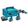 Makita Makita DLX2040TJ - 18V LXT 2-Piece (Drill & Impact Driver) Combo Kit
