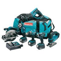 Makita Makita DLX6017 6 Piece LXT 18V Li-Ion Cordless Combo Kit