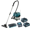 Makita Makita VC001GLD21 40VMAX L-CLASS BL Wet & Dry Dust Extractor with 2x 2.5Ah XGT (Li-ion) Batteries