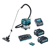 Makita Makita VC002GLD21 40VMAX L-CLASS BL AWS 8L Airborne Particle Dust Extractor with 2x 2.5Ah XGT (Li-ion) Batteries