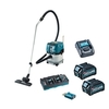 Makita Makita VC004GLD21 40VMAX L-CLASS BL AWS 15L Airborne Particle Dust Extractor with 2x 2.5Ah XGT (Li-ion) Batteries