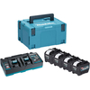 Makita XGT Makita DC40RB XGT Power Source Kit with 4 x 8Ah batteries,  Twin Charger & MakPac Case