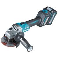 Makita XGT Makita GA022GD202 40Vmax Angle Grinder 115mm XGT 2 x 2.5Ah battery