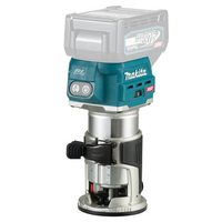 Makita XGT Makita RT001GZ20 40VMAX XGT 6mm & 8mm Router Trimmer (Bare Unit) with MakPac Case