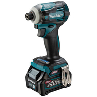 Makita XGT Makita TD001GD209 40Vmax Impact Driver BL XGT 2 x 2.5Ah battery