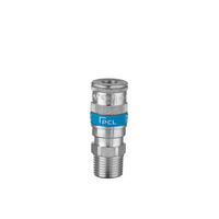 PCL PCL AC91JM Vertex Double Action Coupling Male Thread R 1/2