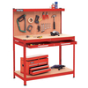 Price Cuts Clarke CWB-R1 Workbench (Red)