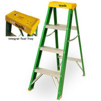 Price Cuts Youngman Catwalk S200 Fibreglass 4-Tread EN131 Trade Steps