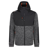 Regatta Regatta Heist Hybrid Jacket (AshMarl/Black)