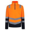 Regatta Regatta Pro Hi-Vis Orange Half Zip Fleece - Various Sizes