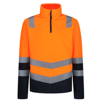 Regatta Regatta Pro Hi-Vis Orange Half Zip Fleece - Various Sizes