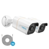Reolink Reolink NVCB10M2PK 2 Pack 10MP Bullet Add-on Cameras with 18m Network Cables
