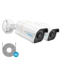 Reolink Reolink NVCB10M2PK 2 Pack 10MP Bullet Add-on Cameras with 18m Network Cables